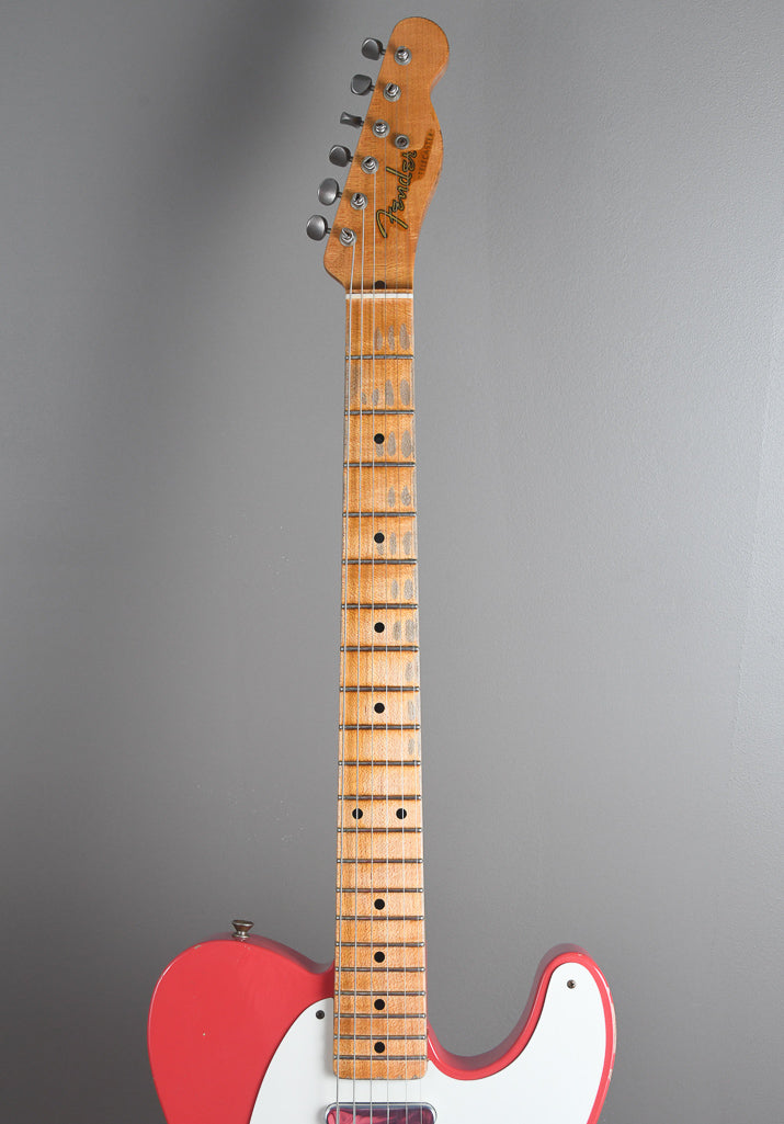 2014 Fender Custom Shop '50's Telecaster Relic Fiesta Red