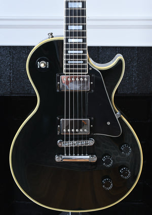 1984 Gibson Les Paul Custom Ebony - Special Order Chrome Hardware