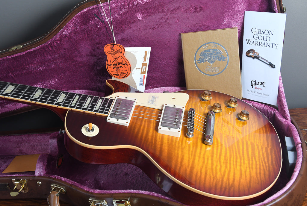 2019 Gibson 60th Anniversary Les Paul 1959 R9 Reissue Southern Fade OHSC