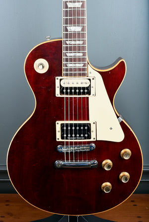 1978 Gibson Les Paul Deluxe Humbucker Conversion Wine Red OHSC