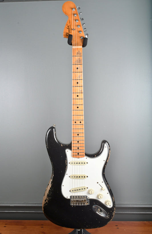 2018 Fender Custom Shop 1969 Relic Dale Wilson Masterbuilt Stratocaster Black