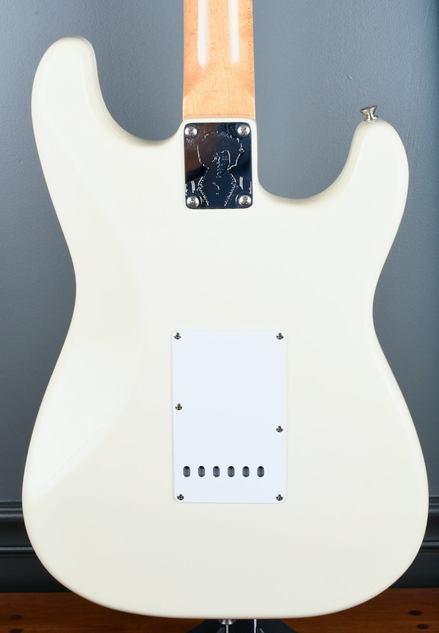 1997 Fender Jimi Hendrix Stratocaster Olympic White