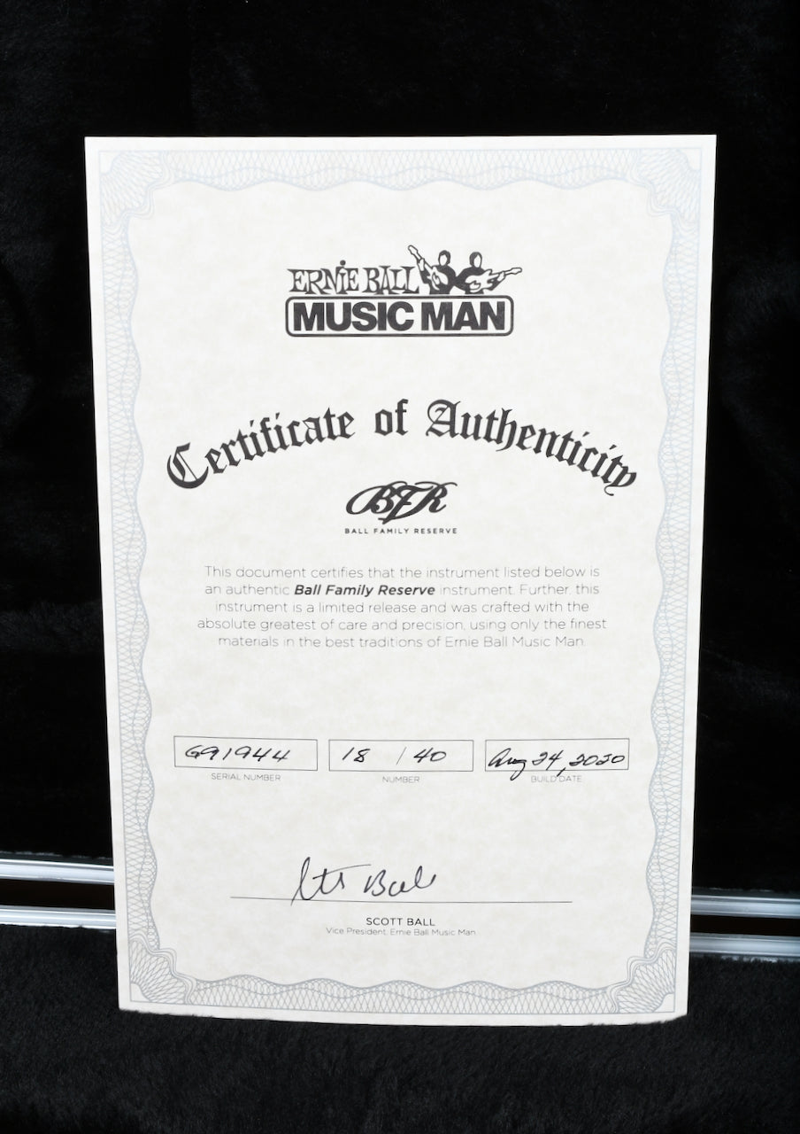 Ernie Ball Music Man BFR Cutlass HSS Floyd - Lime #18/40