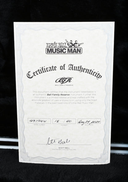 Ernie Ball Music Man BFR Cutlass HSS Floyd - Lime #18/40