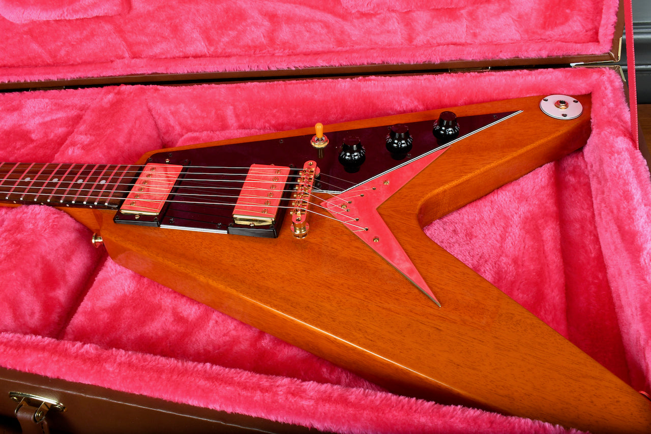 2018 Epiphone Ltd Edition JOE BONAMASSA 1958 "Amos" Korina Flying-V !