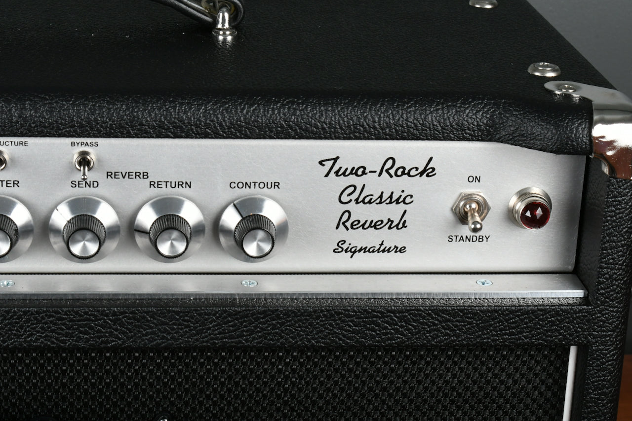 2020 Two Rock Classic Reverb Signature 100/50 Watt Head Black Tolex