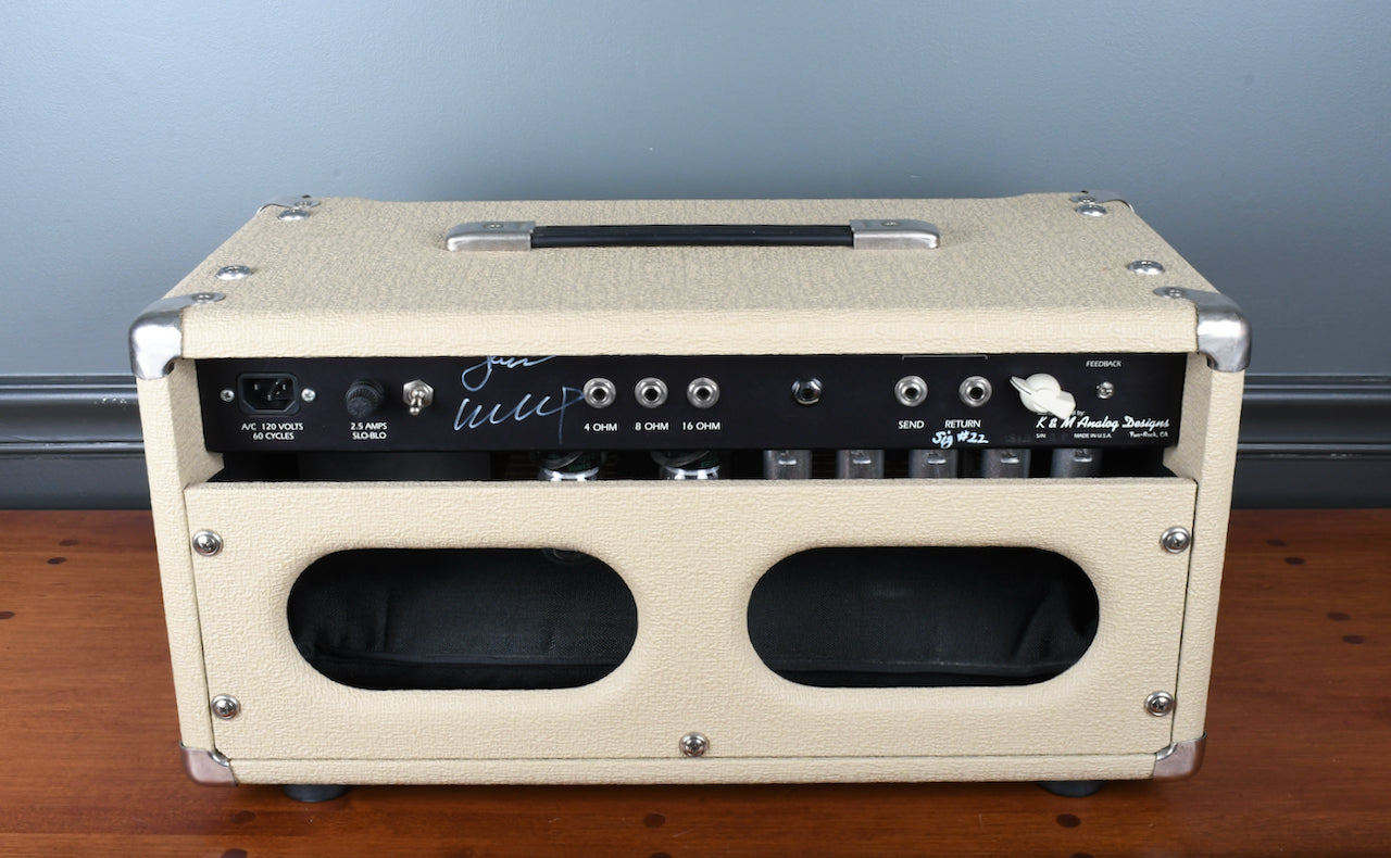 2006 Two Rock Custom Reverb Signature Blonde 50 Watt Head