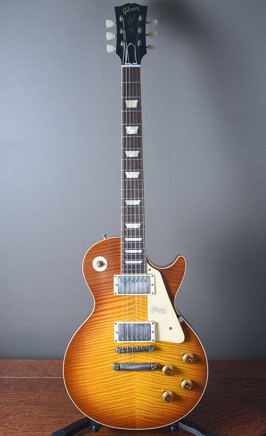 2019 Gibson 60th Anniversary Les Paul 1959 R9 Reissue Royal Teaburst OHSC