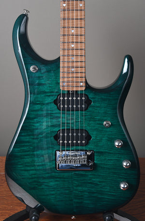 2019 Ernie Ball Music Man John Petrucci JP15 Teal Burst Ball Family Reserve