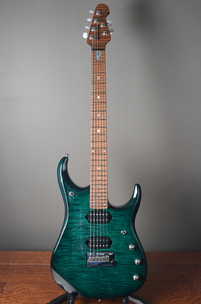 2019 Ernie Ball Music Man John Petrucci JP15 Teal Burst Ball Family Reserve