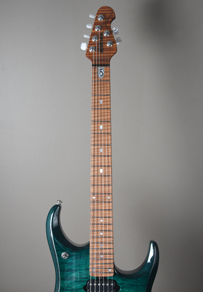 2019 Ernie Ball Music Man John Petrucci JP15 Teal Burst Ball Family Reserve