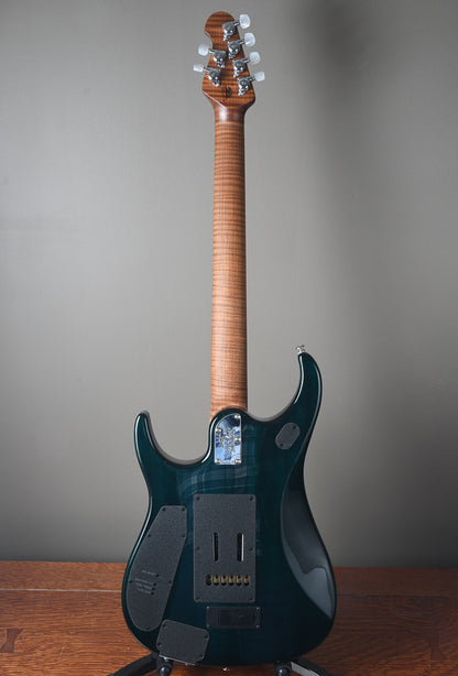 2019 Ernie Ball Music Man John Petrucci JP15 Teal Burst Ball Family Reserve