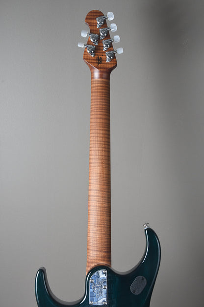 2019 Ernie Ball Music Man John Petrucci JP15 Teal Burst Ball Family Reserve