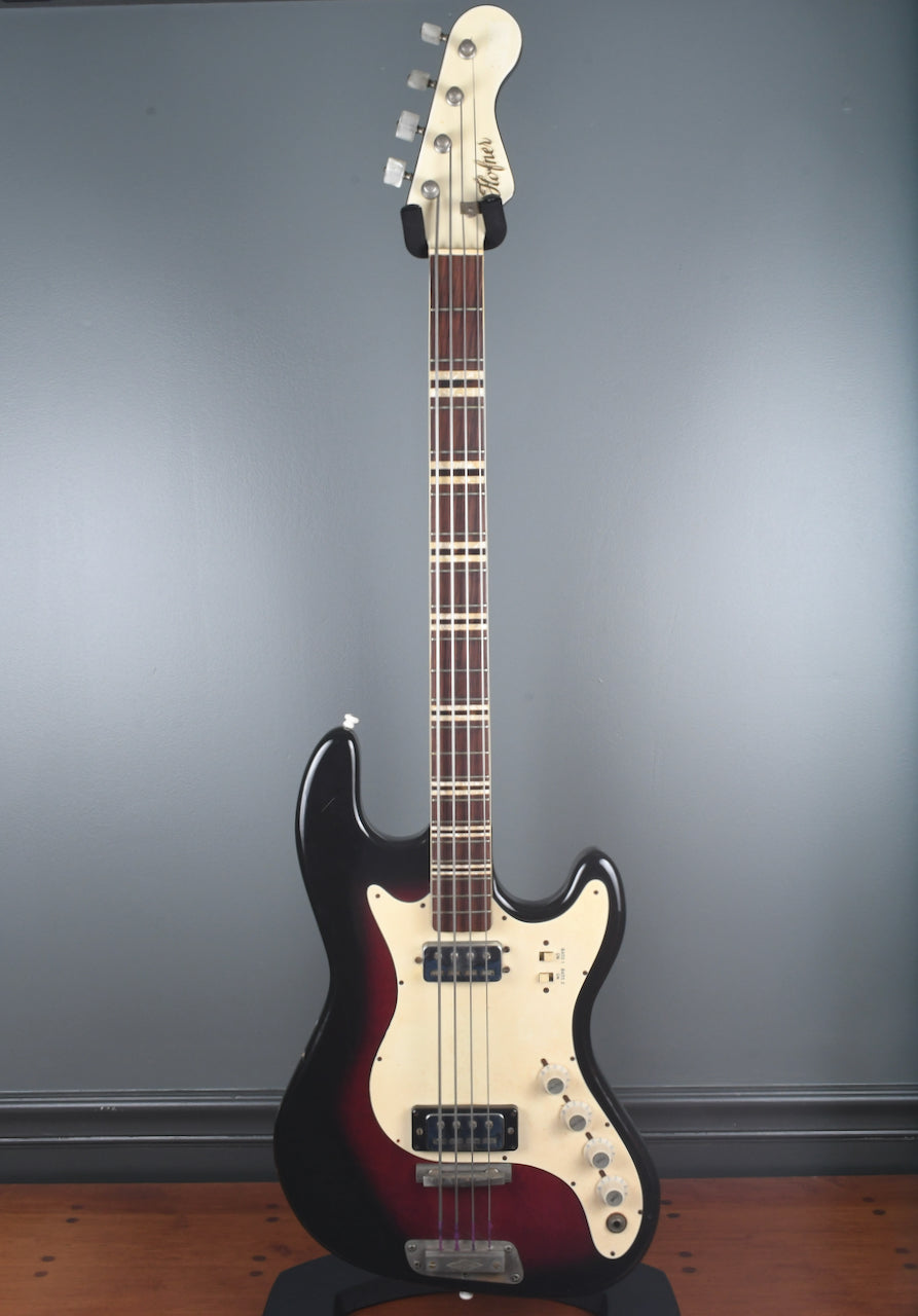 1966 Hofner 185 Artist Bass Sunburst – Watchtower Guitars