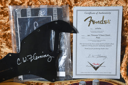 2004 Fender Custom Shop Masterbuilt Chris Flemming Nocaster Thinline OHSC