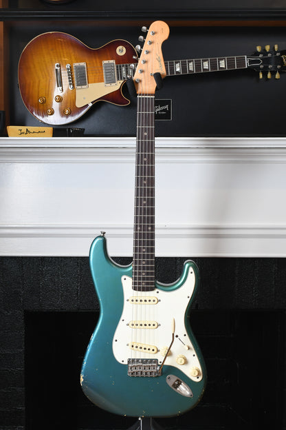 2022 Danocaster Double Cut Lake Placid Blue