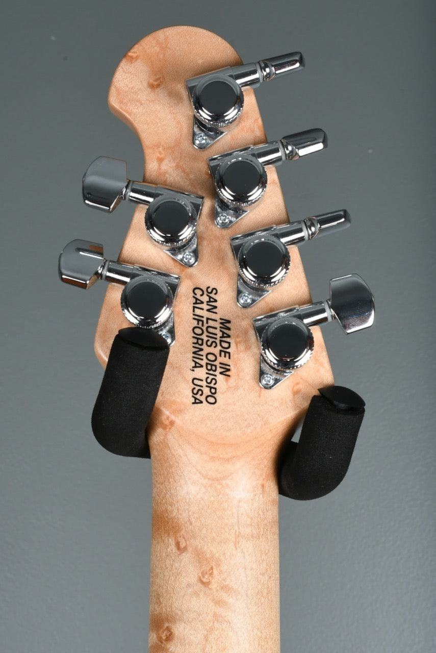 2011 Ernie Ball Music Man Albert SSS Tremolo Transparent Blue