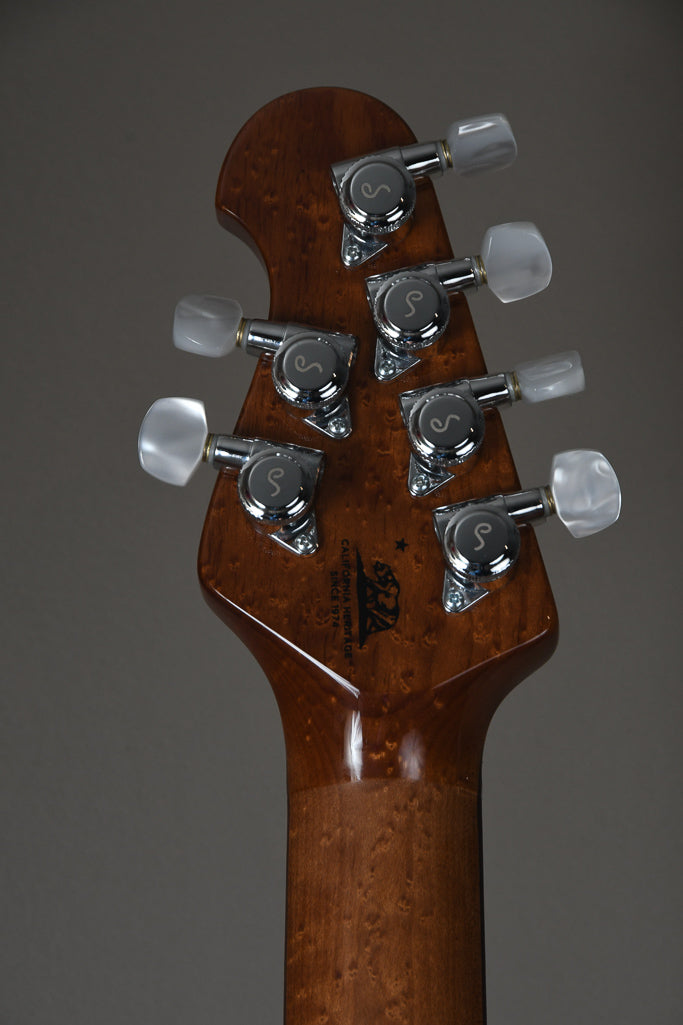 2019 Ernie Ball Music Man BFR St. Vincent Turquoise Crush Ball Family Reserve