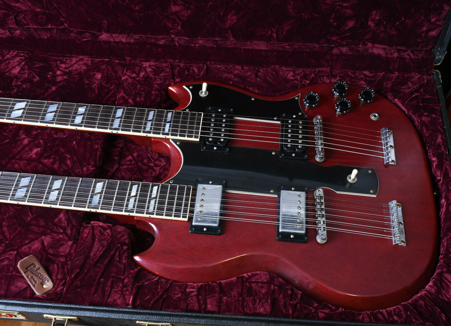 2007 Gibson Jimmy Page Signature EDS-1275 Doubleneck VOS #11 Vintage Cherry