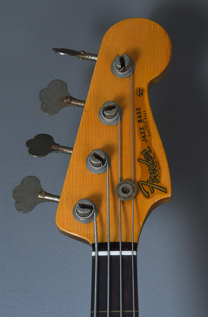 2013 Fender Custom Shop Jaco Pastorius Relic 1964 Jazz Bass Sunburst