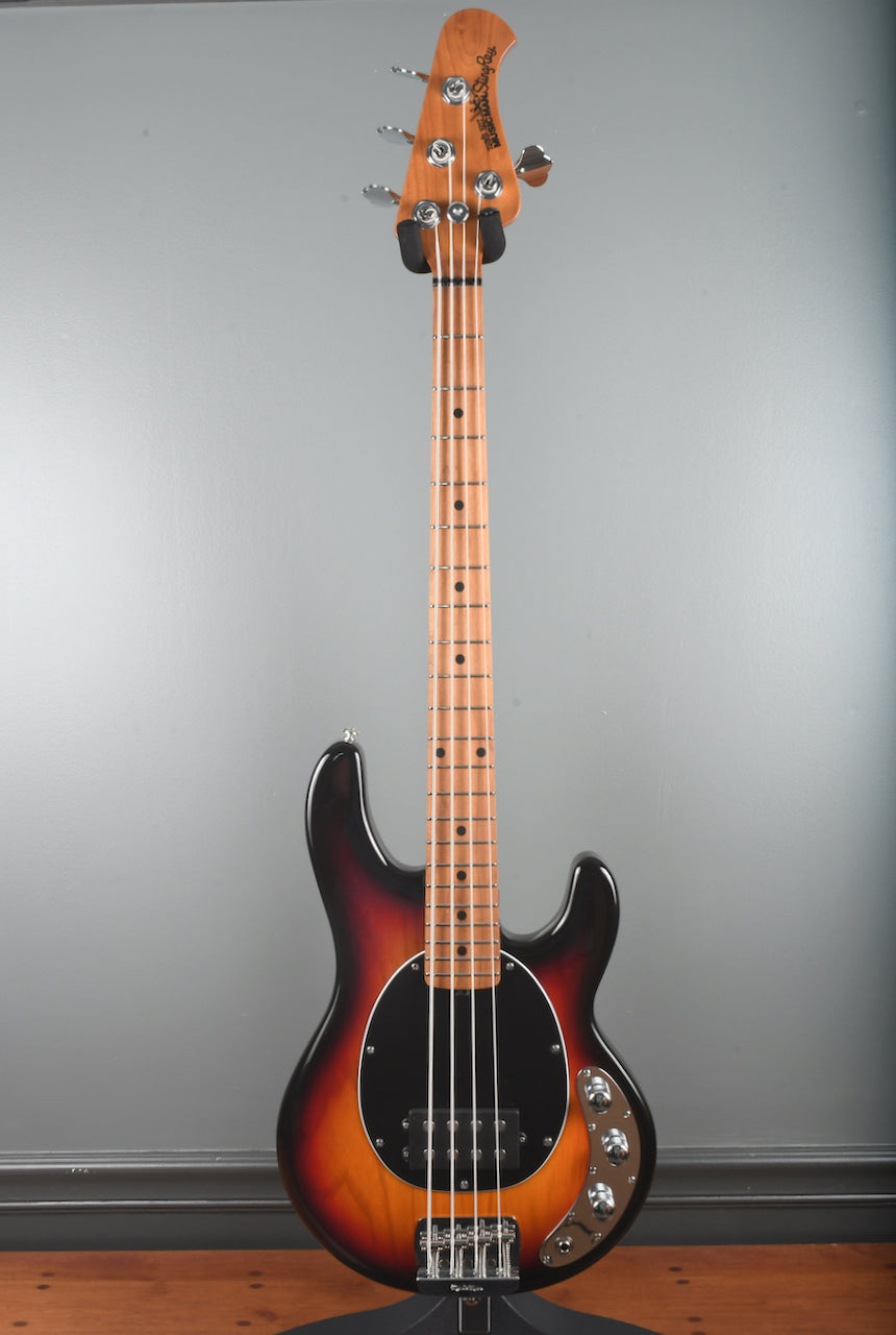 2020 Ernie Ball Music Man StingRay Short Scale Bass Vintage Sunburst w/Hard Case
