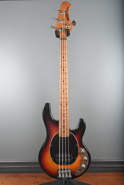 2020 Ernie Ball Music Man StingRay Short Scale Bass Vintage Sunburst w/Hard Case