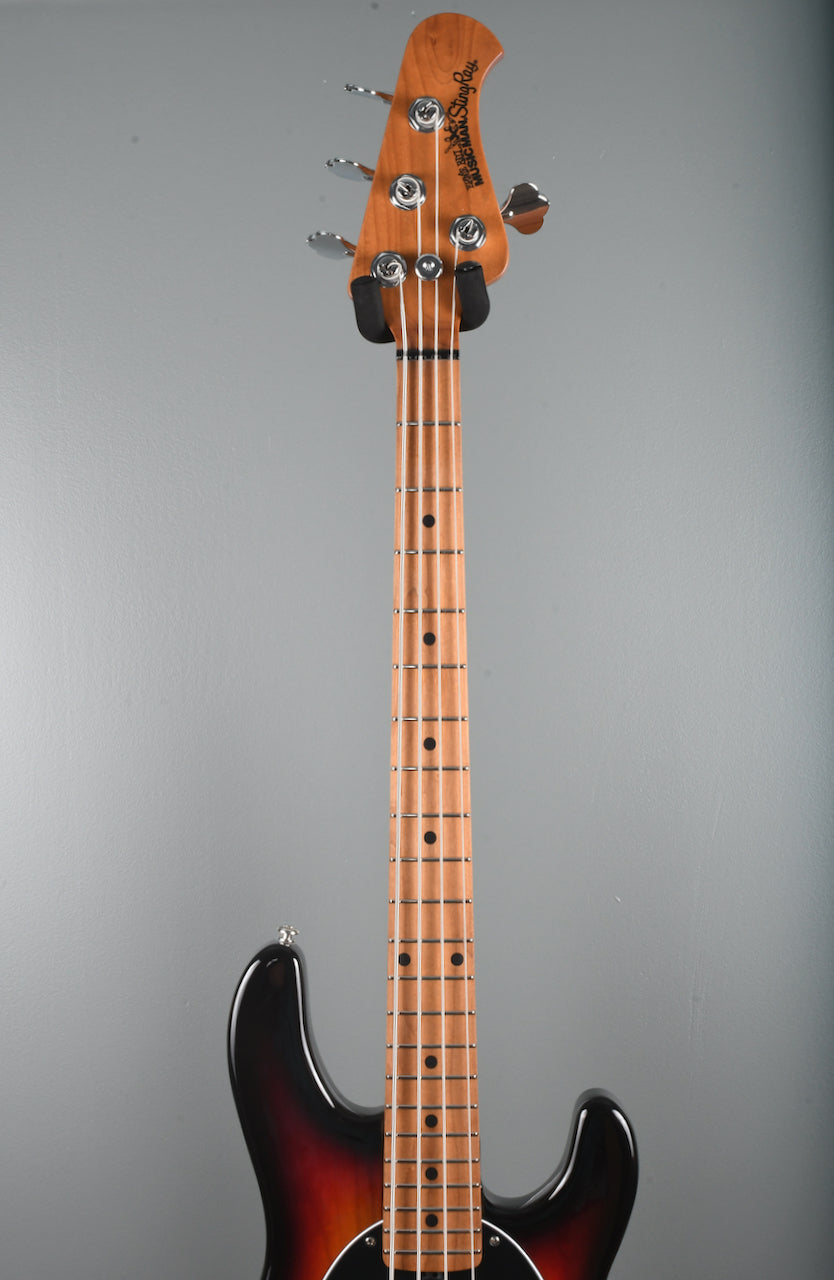2020 Ernie Ball Music Man StingRay Short Scale Bass Vintage Sunburst w/Hard Case