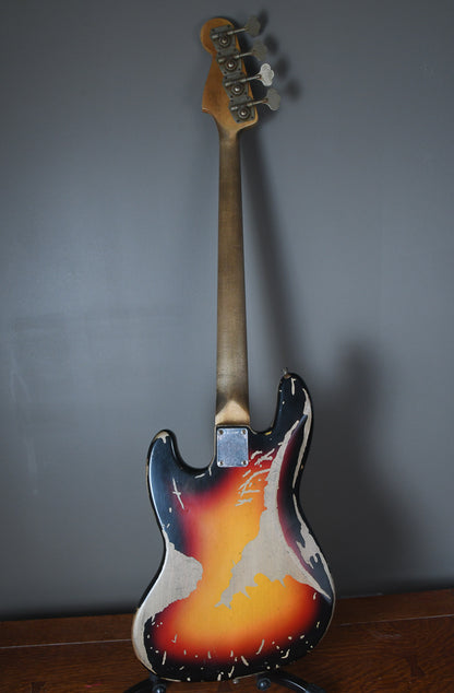 2013 Fender Custom Shop Jaco Pastorius Relic 1964 Jazz Bass Sunburst