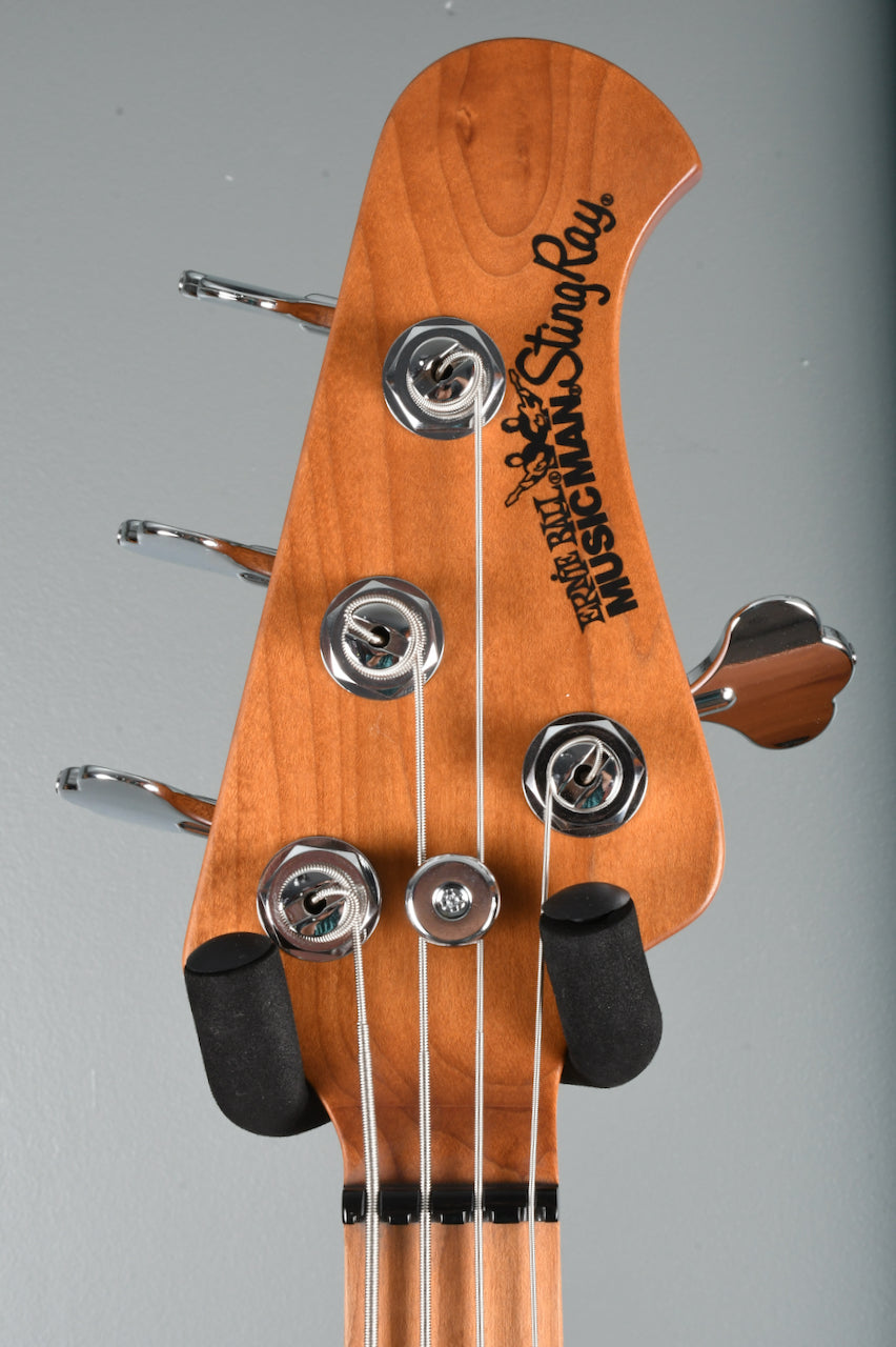 2020 Ernie Ball Music Man StingRay Short Scale Bass Vintage Sunburst w/Hard Case