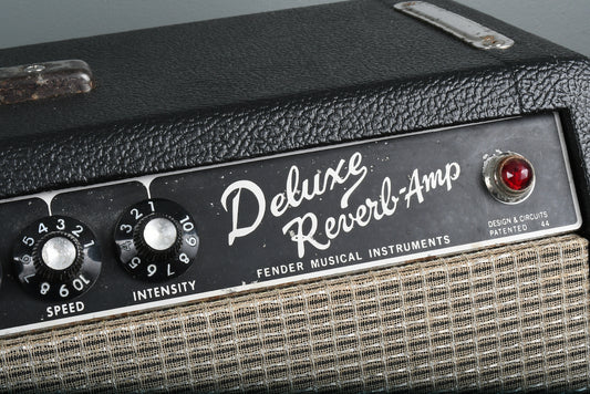 1967 Fender Deluxe Reverb Black Tolex