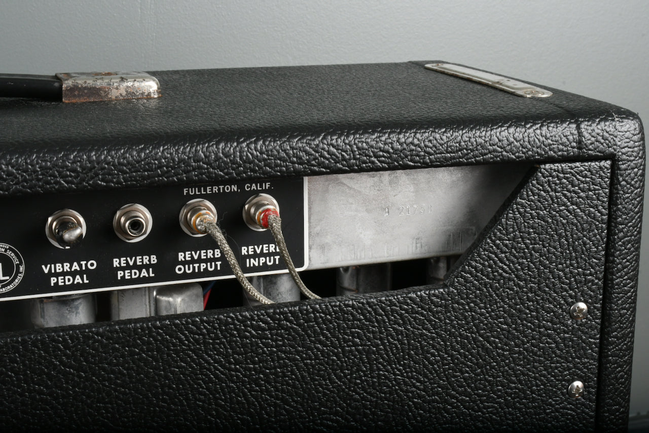1967 Fender Deluxe Reverb Black Tolex