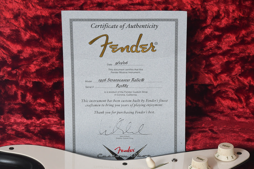 2006 Fender Custom Shop ’56 Relic Stratocaster previously owned by Oz Noy