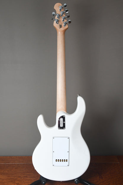 2018 Ernie Ball Music Man Silhouette White