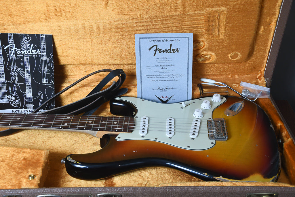 2004 Fender Custom Shop Relic 1960 Stratocaster Sunburst