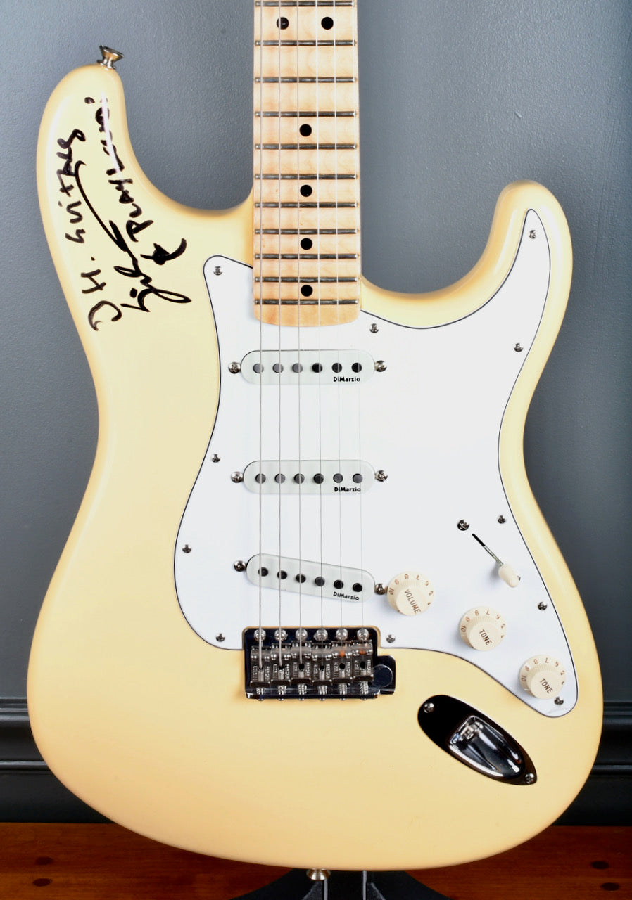 2008 Fender USA Yngwie Malmsteen Stratocaster signed by Yngwie