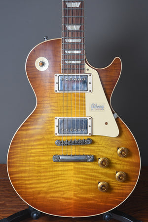 2019 Gibson 60th Anniversary Les Paul 1959 R9 Reissue Royal Teaburst OHSC