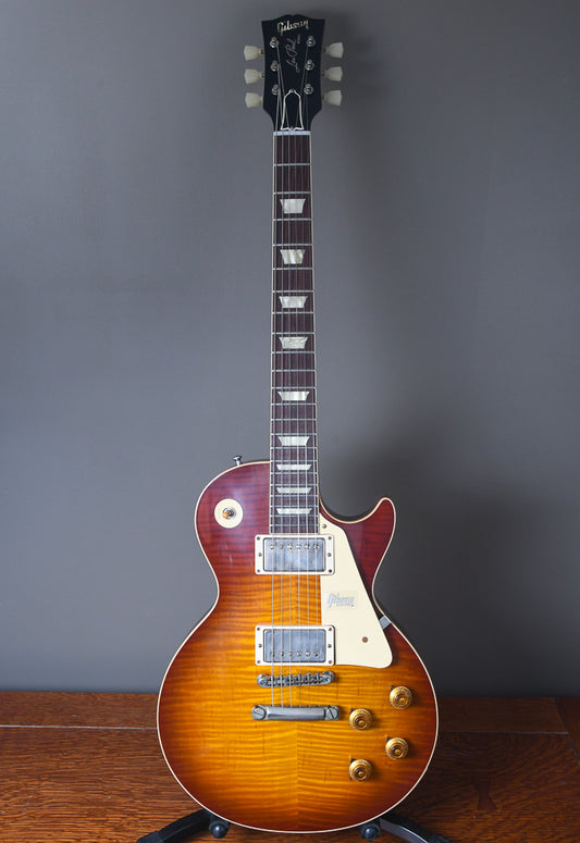 2019 Gibson 60th Anniversary Les Paul 1959 R9 Reissue Cherry Teaburst OHSC