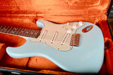 2009 Fender Custom Shop '60 Stratocaster Sonic Blue NOS with John English "C" 2A Flame Neck