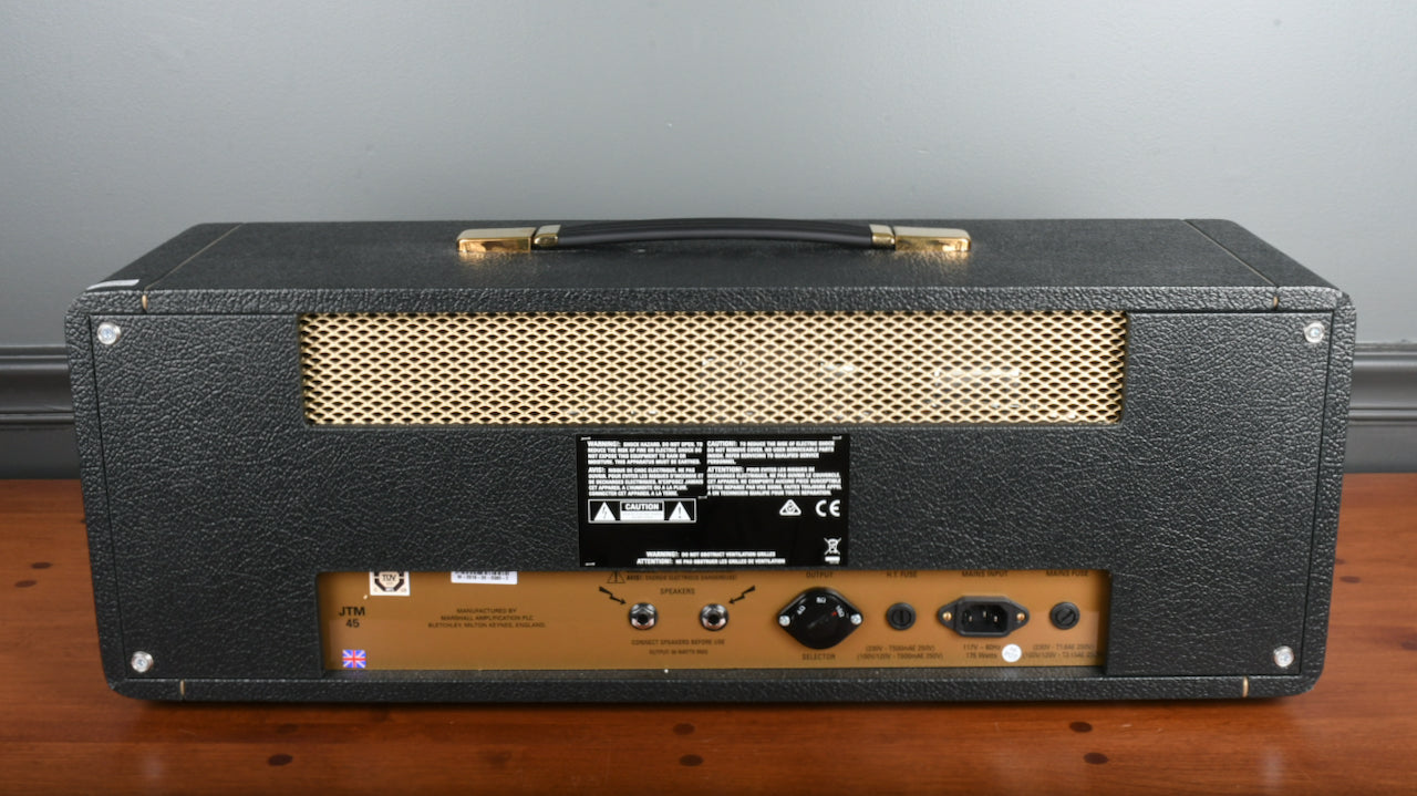 2018 Marshall JTM-45 2245 Black Tolex