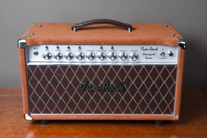 2019 Two Rock Bloomfield Drive 100/50 Watt Head Tobacco Suede Vox Grill