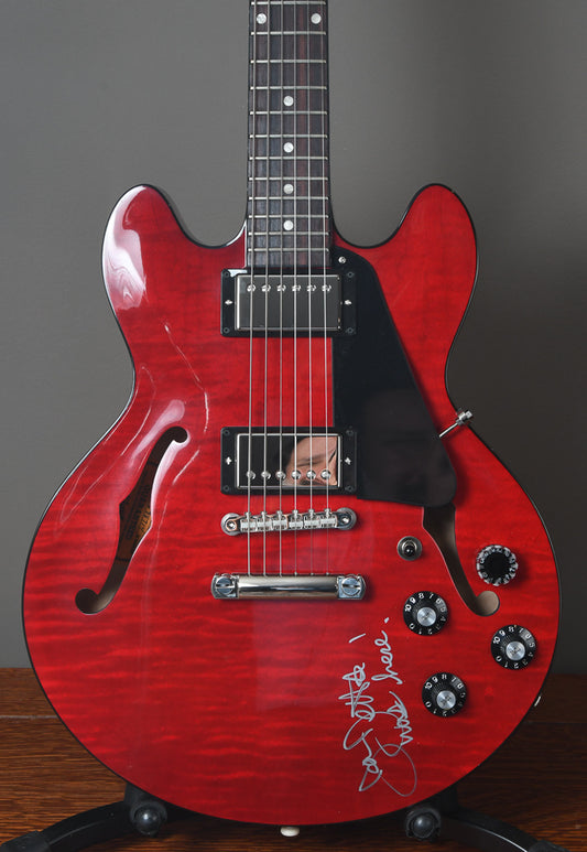 2019 Gibson Joan Jett ES-339 Wine Red Signed Limited Edition