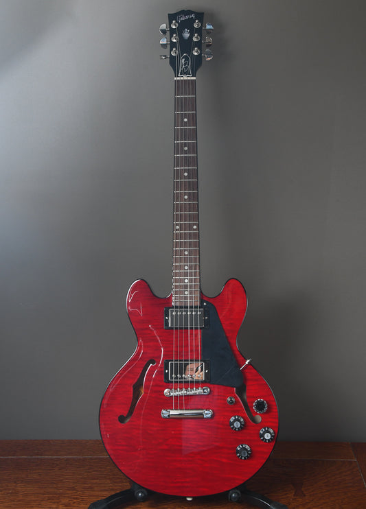 2019 Gibson Joan Jett ES-339 Wine Red Limited Edition
