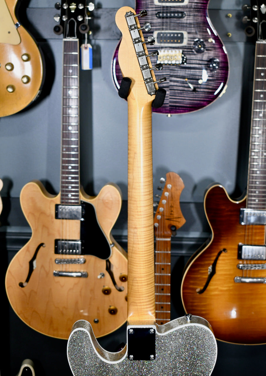 Crook Telecaster Custom Silver Sparkle