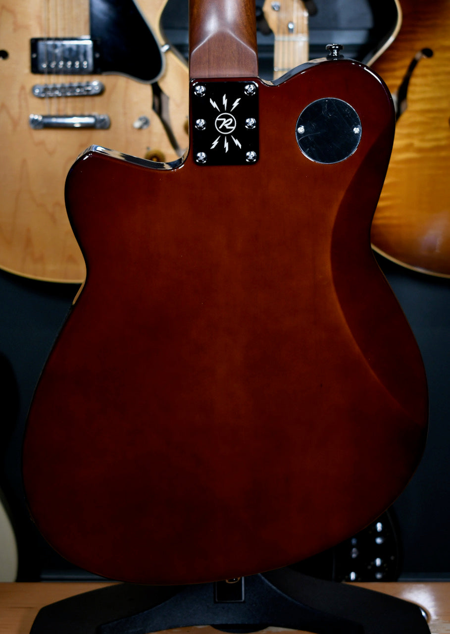 2020 Reverend Charger RA Trans Blue Flame Maple