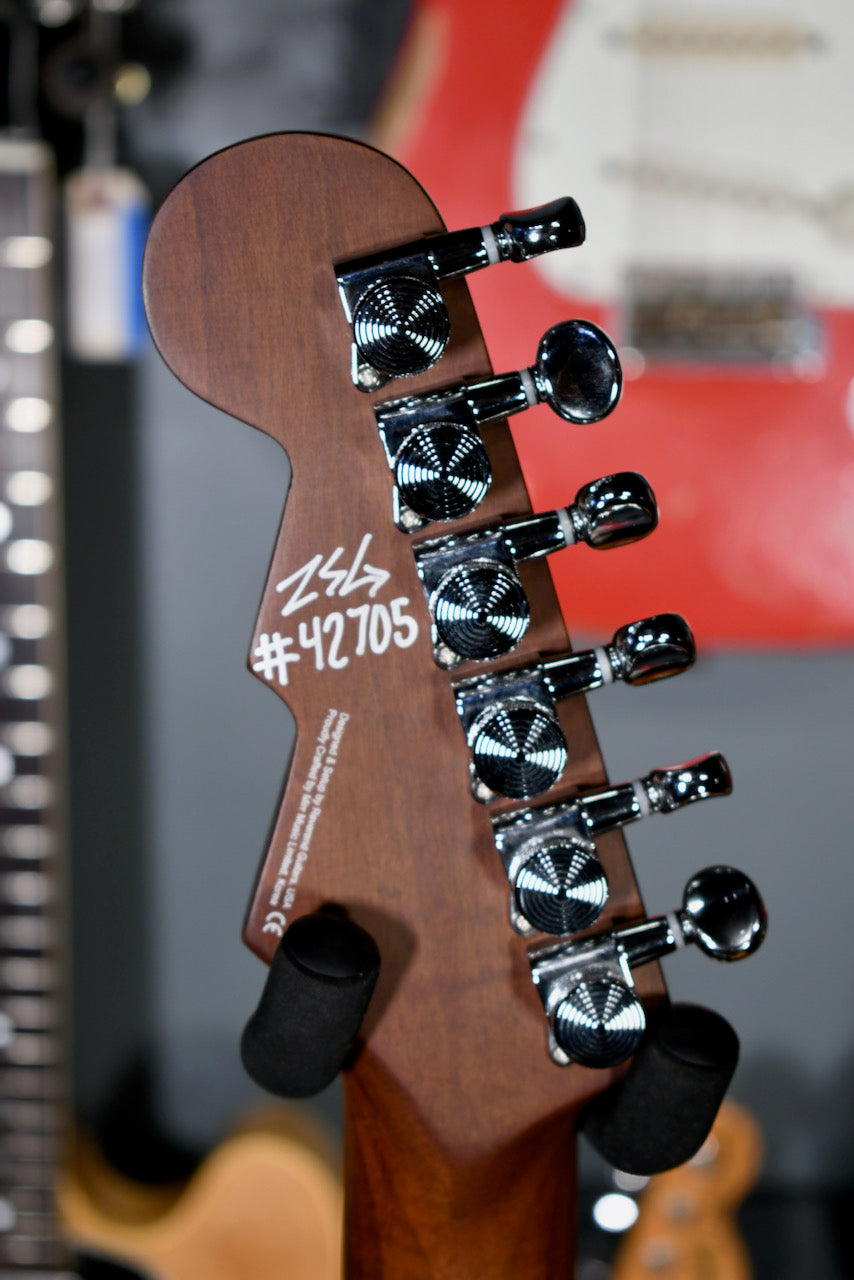 2020 Reverend Charger RA Trans Blue Flame Maple