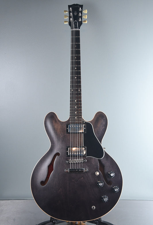 2005 Gibson ES 335 Satin Trans Black Upgrades OHSC