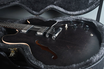 2005 Gibson ES 335 Satin Trans Black Upgrades OHSC