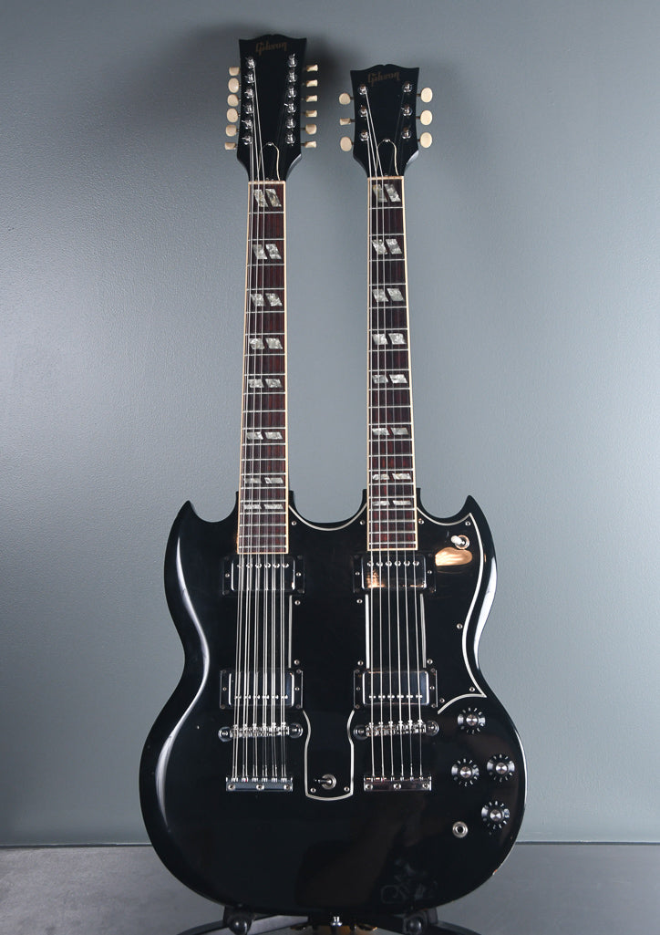 1974 Gibson EDS 1275 Double Neck Ebony OHSC
