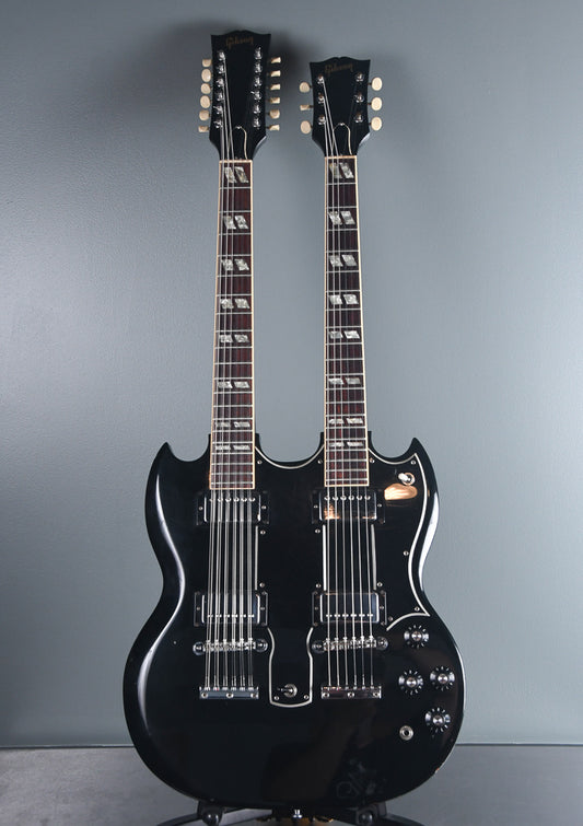 1974 Gibson EDS 1275 Double Neck Ebony OHSC
