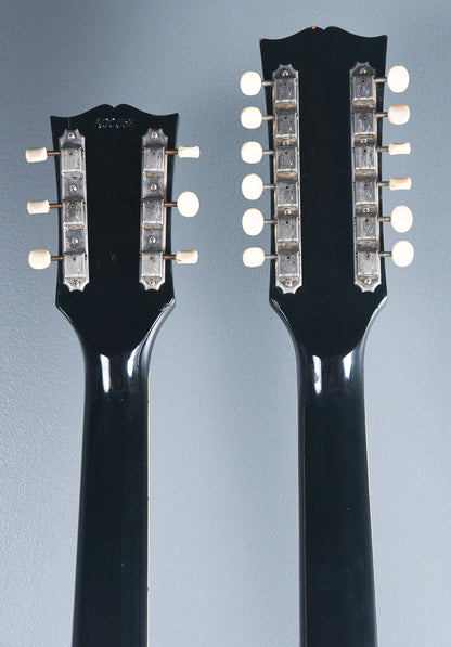 1974 Gibson EDS 1275 Double Neck Ebony OHSC